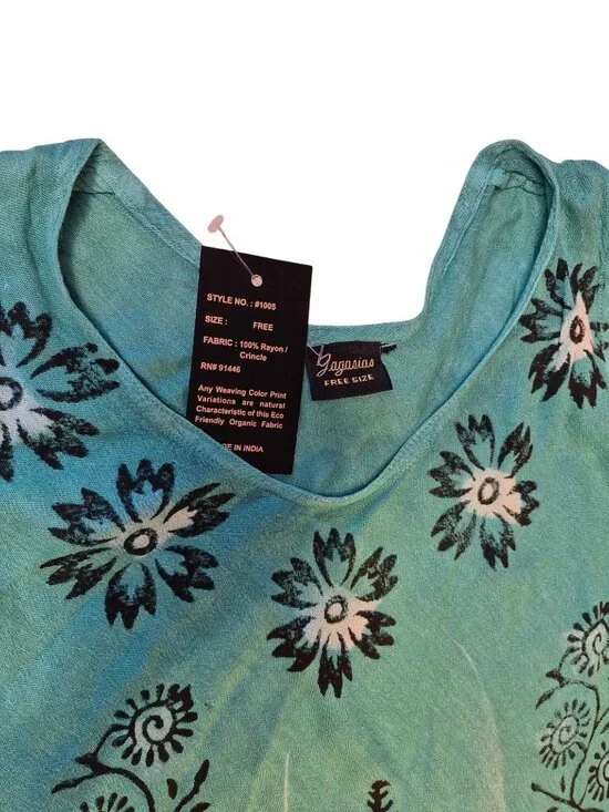 Sleeveless Boho Summer Dress | Floral Print & Flowy Hemline Free Size/One Size - Picture 12 of 16